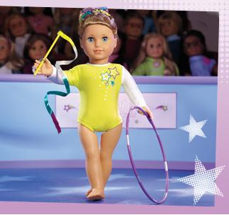 american doll gymnastics