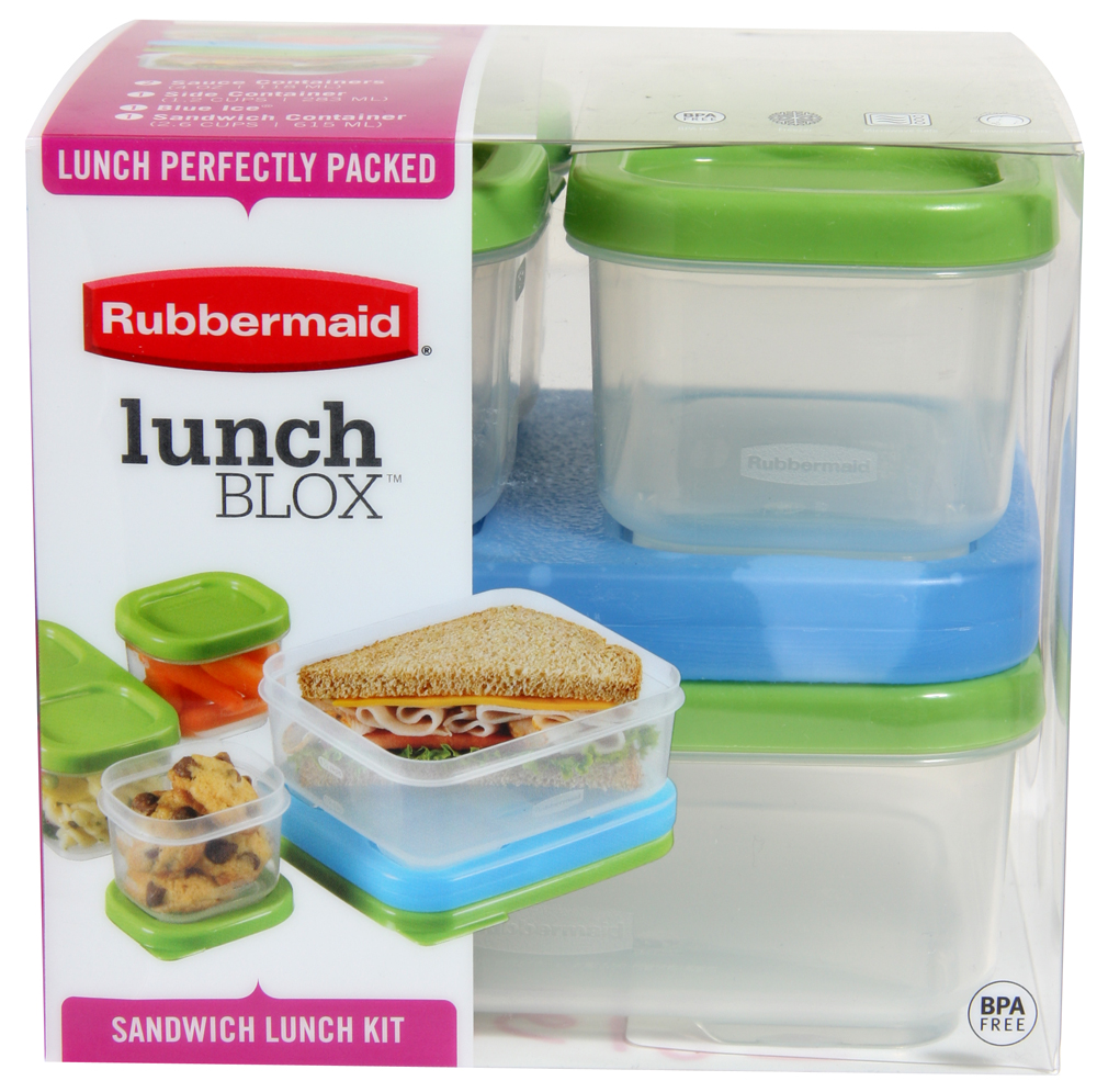 Rubbermaid Food Storage & Lunch Box Containers Set