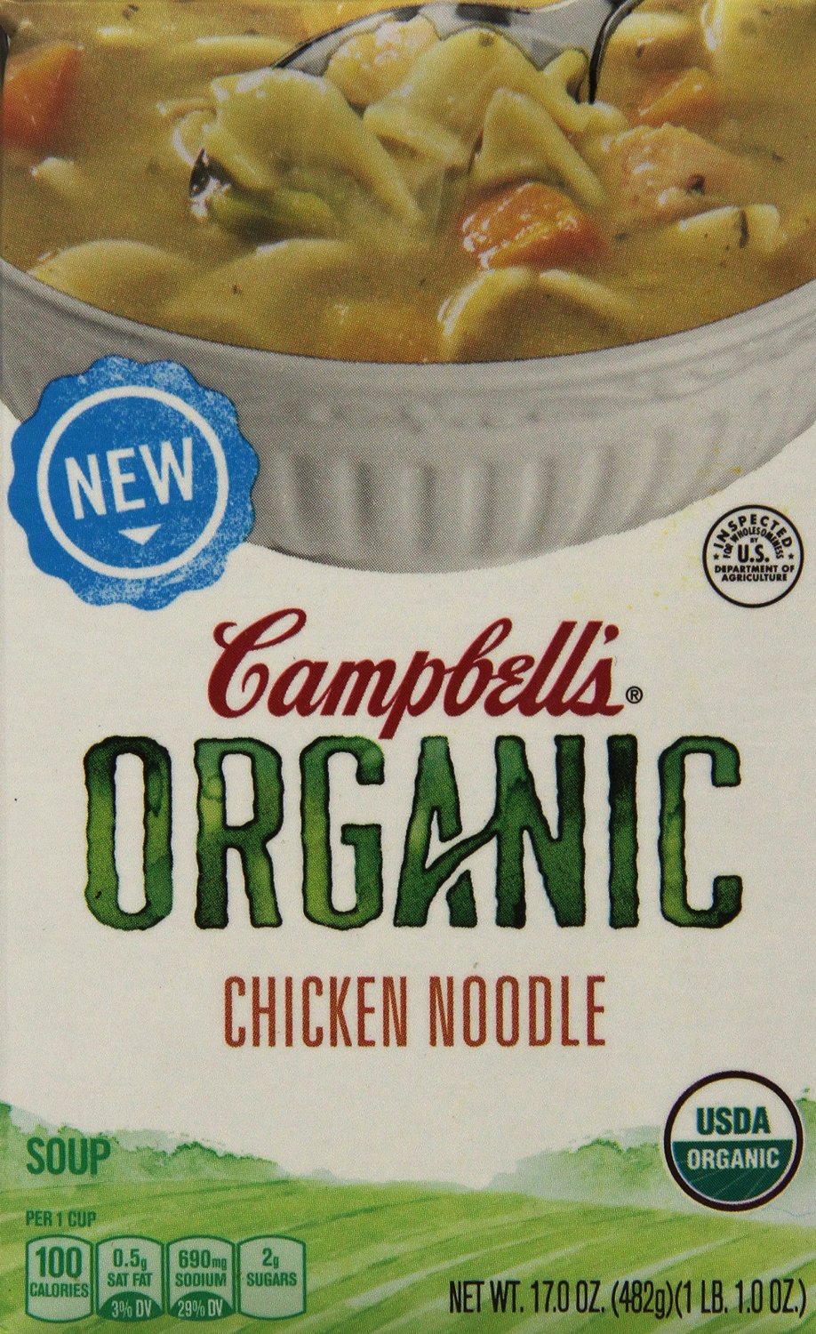 Campbells organic soup