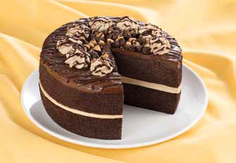 18270100 - Reese's 8 Inch Choc Peanut Butter Mousse Cake