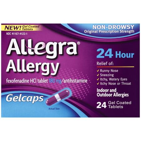 Allegra Non Drowsy gelcaps