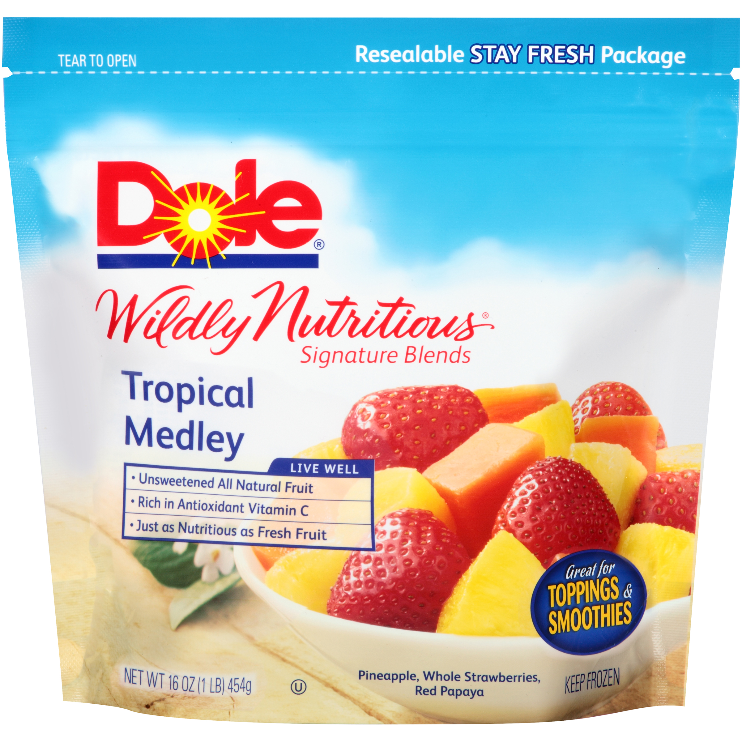 dole frozen fruit