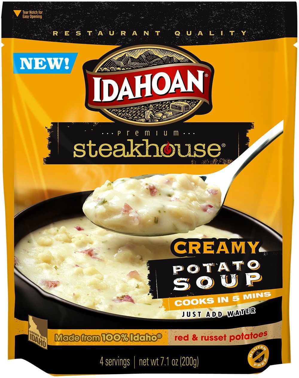 Idahoan Steakhouse potato soup