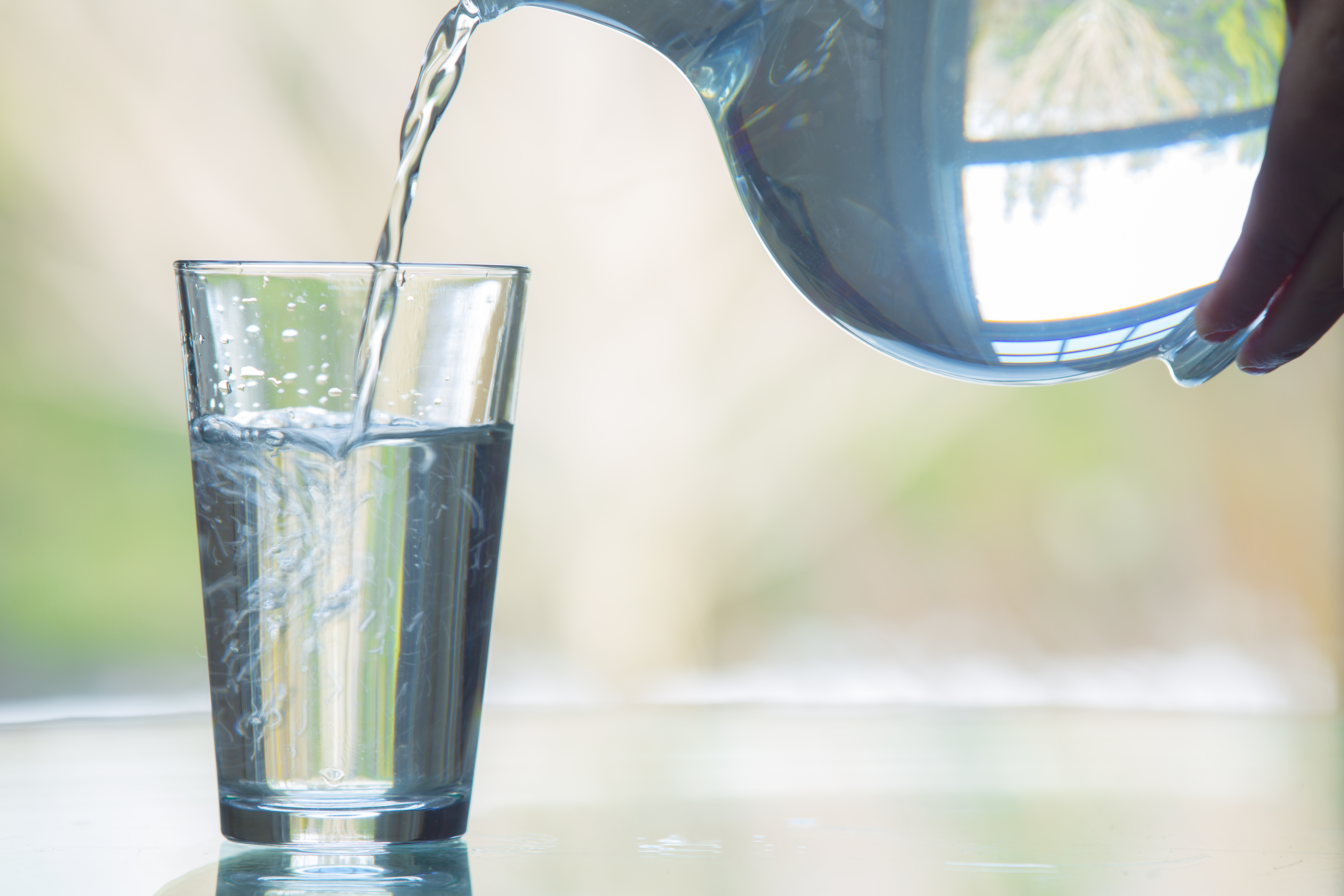 Pouring Water