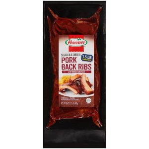 Hormel Pork Back Ribs with BBQ Sauce