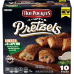 Hot pockets pretzel sticks