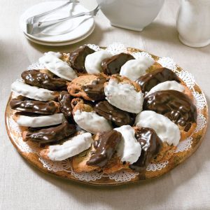 ChocolateDippedGourmetCookiePlatter