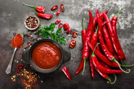 spicy chili sauce, ketchup spicy chili sauce, ketchup