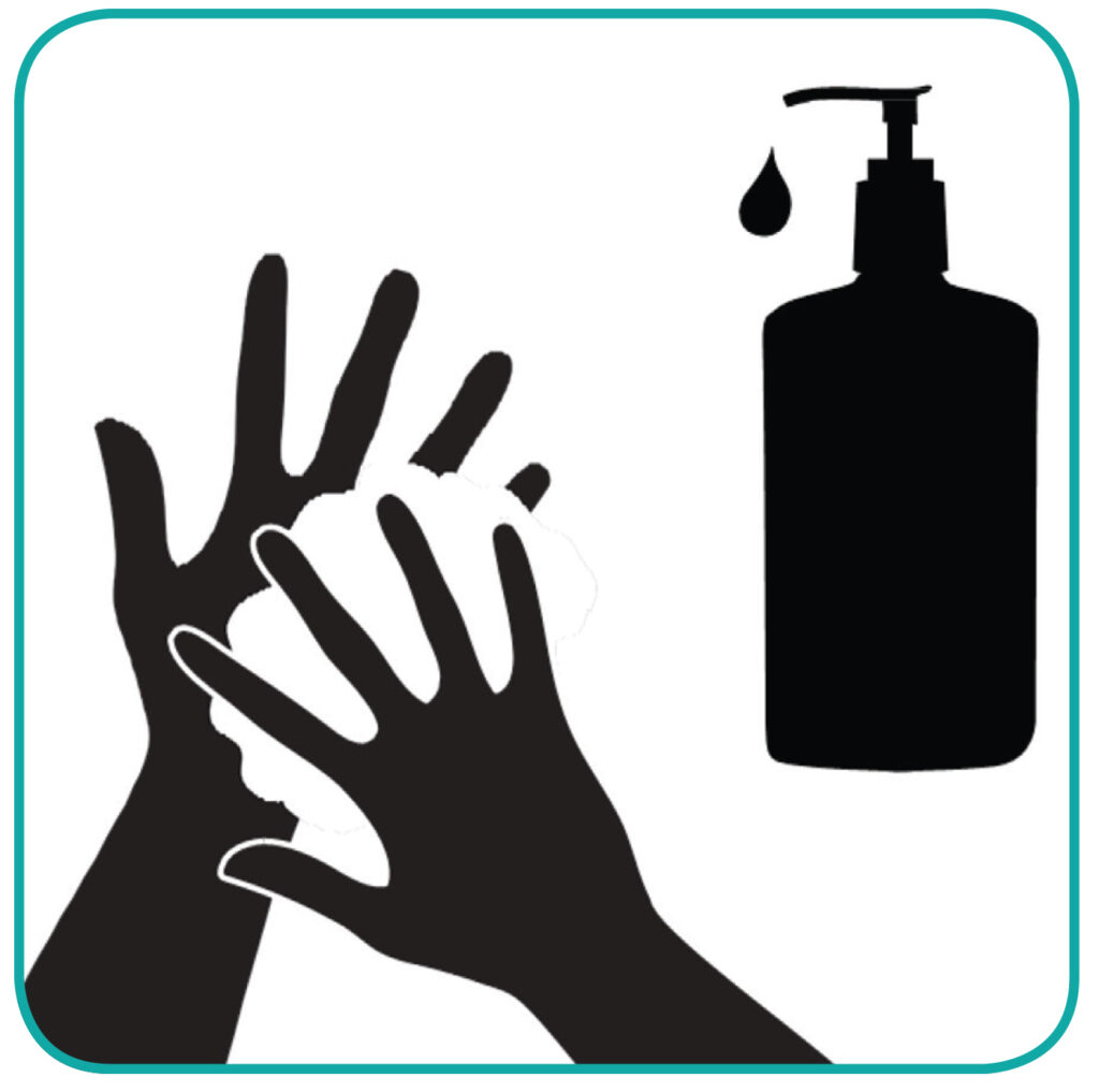 Step 7. Wash hands.