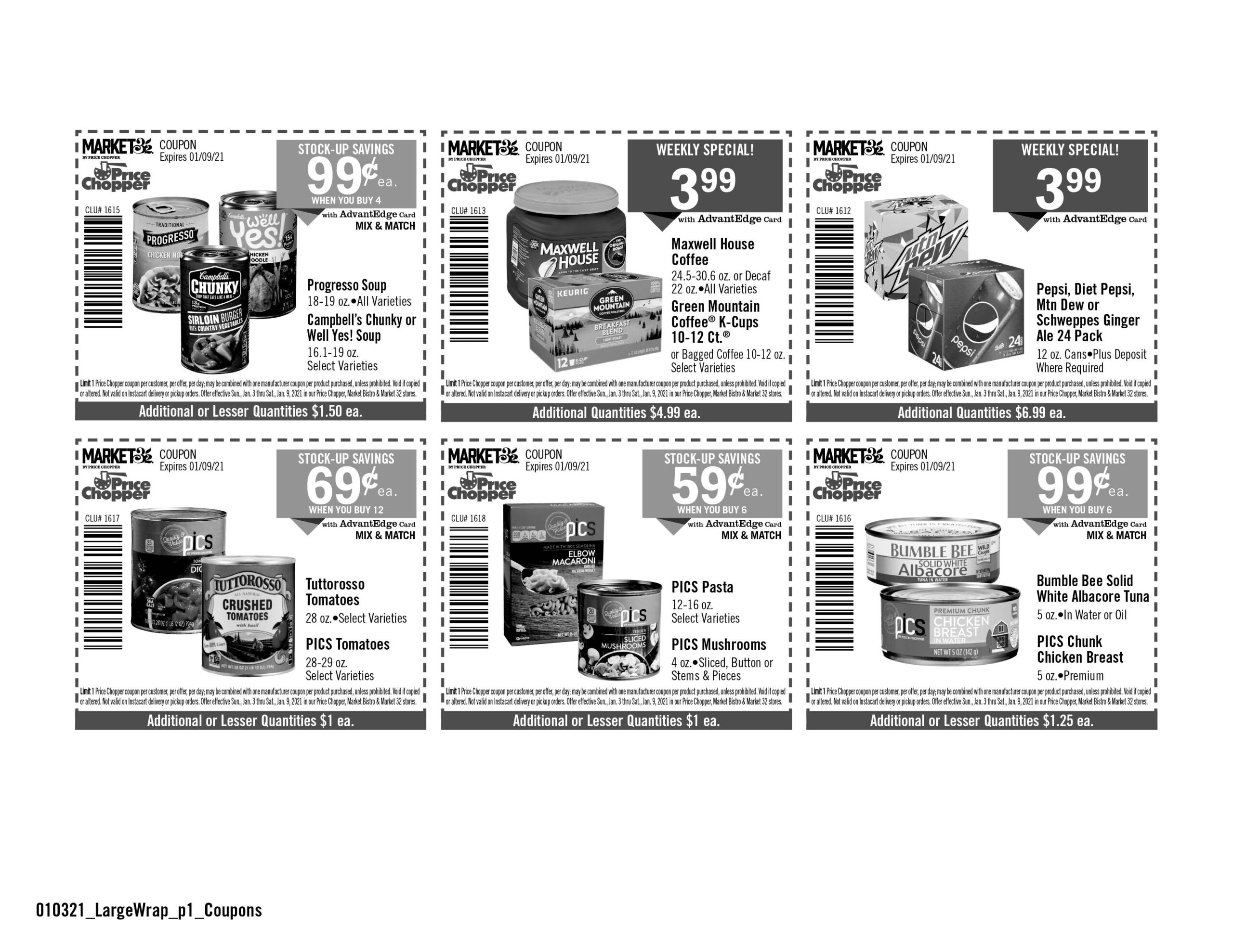 Printable Coupons Price Chopper Market 32