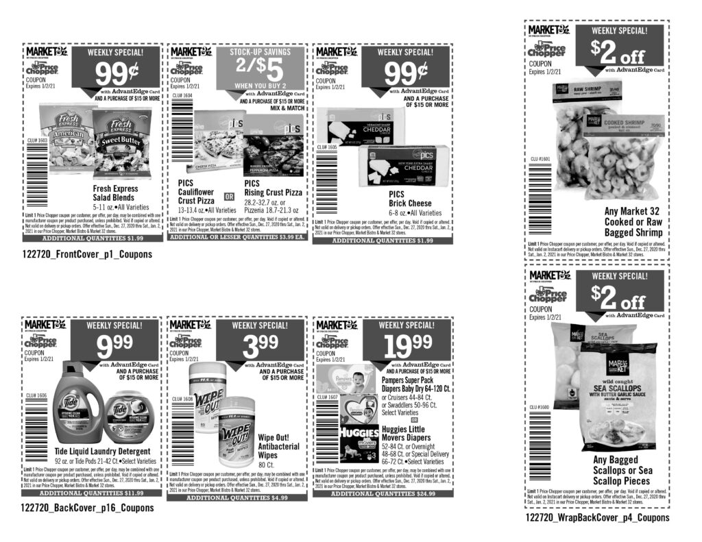 Printable Coupons - Price Chopper - Market 32