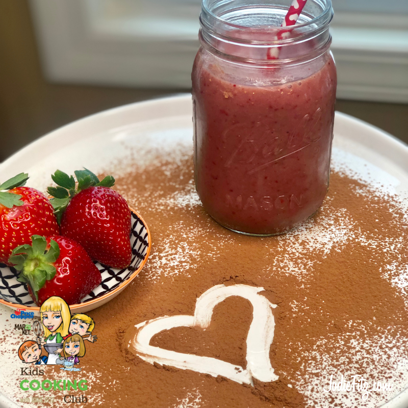 Chocolate Covered Strawberry Smoothie w PKCC Logo