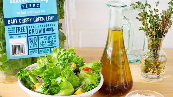 salad and dressing
