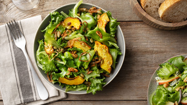 roasted squash salad