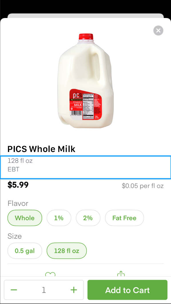 SNAP/EBT Price Chopper Market 32