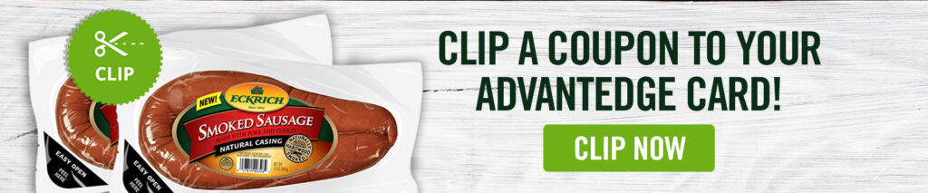 clip a coupon to your advantedge card