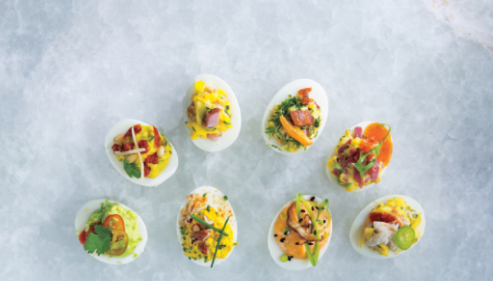 deviled eggs