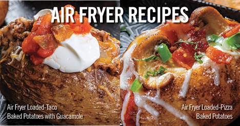 air fryer recipes header