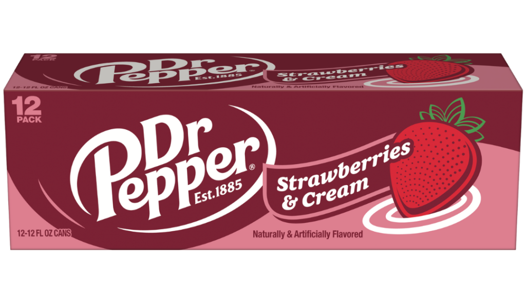 New Items: Dr Pepper Strawberries & Cream - Price Chopper - Market 32