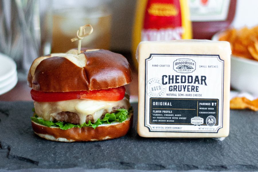 Original Cheddar Gruyere Burger