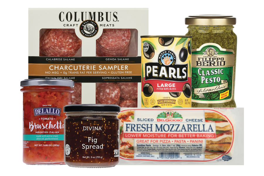 A Collection of must-have items for easy charcuterie boards