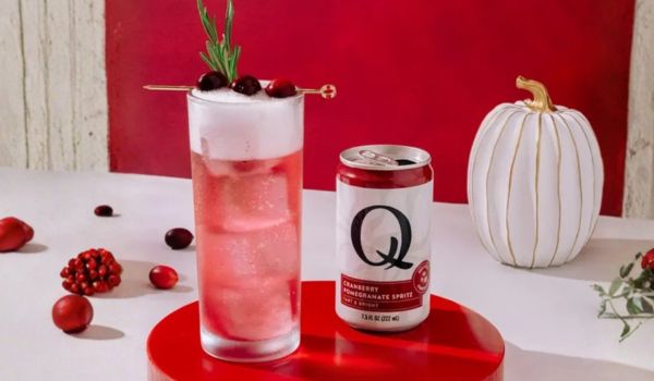 Q Mixers - Cranberry Cloud Fizz