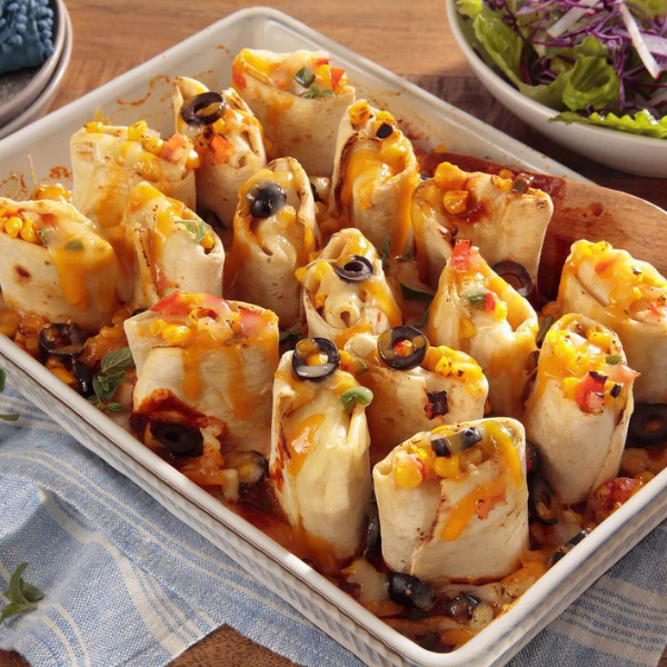 El Monterey Beef and Bean Burritos