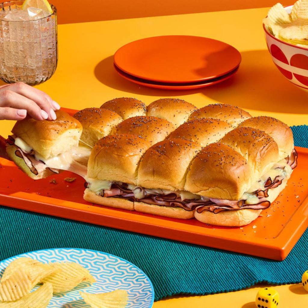 King's Hawaiian Ham & Swiss Sliders