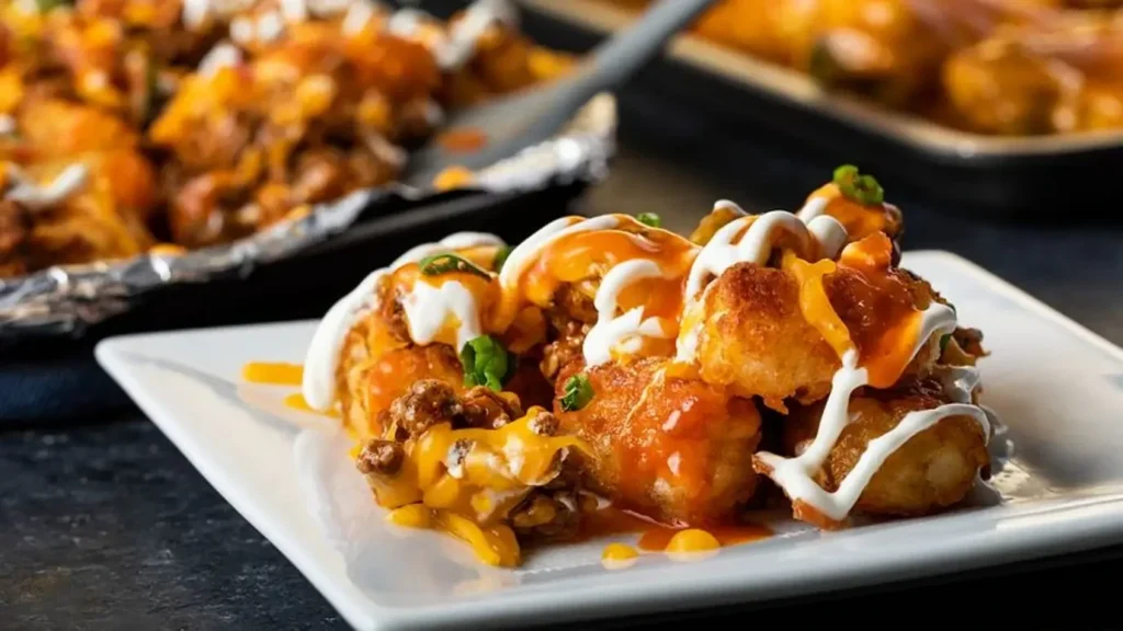 RedHot Cheesy Totchos with Franks Red Hot
