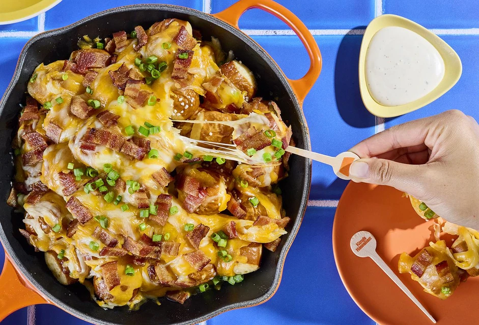 Loaded Pretzel Bites with King's Hawaiian