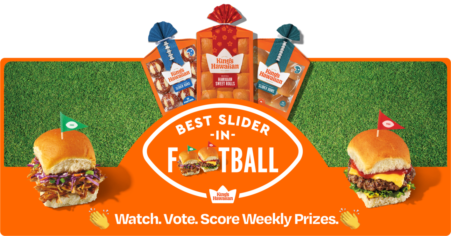 King's Hawaiian Best Slider in Football Sweepstakes